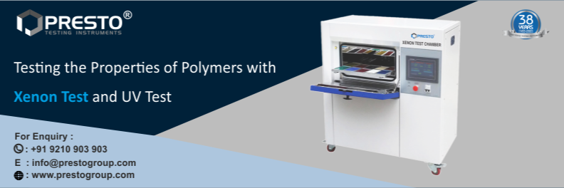 Testing the Properties of Polymers with Xenon Test and UV Test